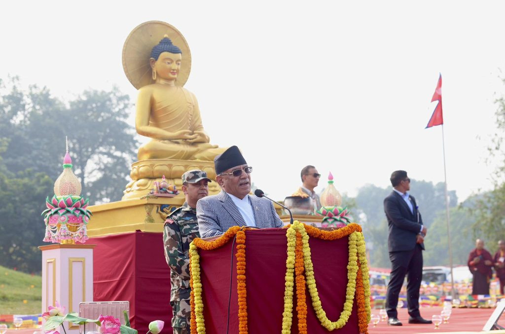 विश्वमा शान्तिको आवश्यकता अझ बढेकाे छ : प्रधानमन्त्री