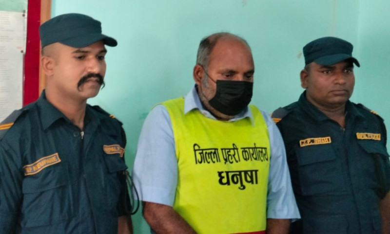 जनकपुरमा ससुराको पेटमा चार पटक छूरा धसी हत्या गरी फरार ज्वाँई समातिए