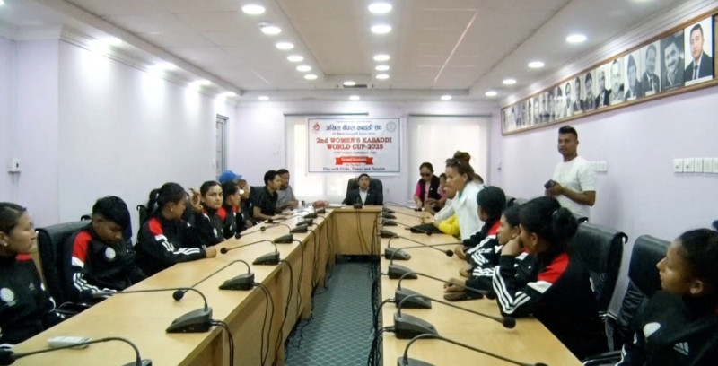 नेपालले महिला कबड्डी विश्वकपमा सहभागिता जनाउँदै