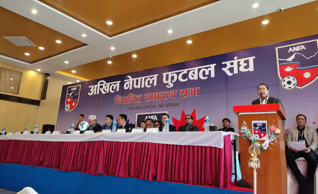 एन्फाले फुटबलबाहेक सबैथोक गर्छ, एनएसएलमा आउन भ्याएनन् एन्फाका पदाधिकारी