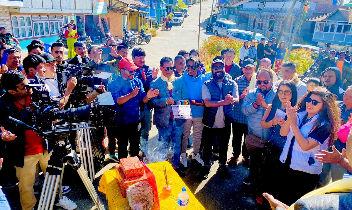 गोलरक्षक एन्जिलाको जीवनीमा आधारित चलचित्र ‘अन्जिला’को छायाङ्कन सुरु