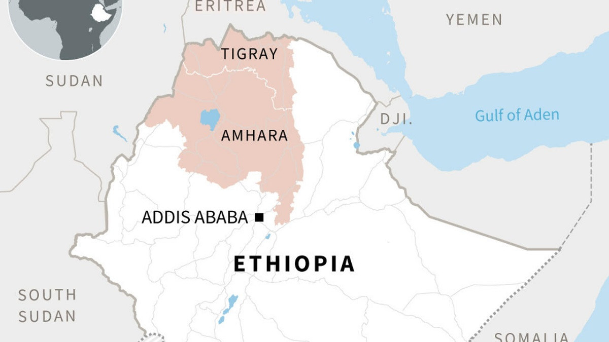 इथियोपियाको अम्हारामा झडप, कम्तीमा १८३ जनाको मृत्यु