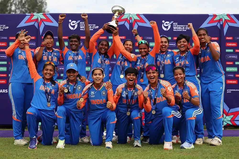 भारतले जित्यो महिला यू-१९ टी-२० विश्वकपको उपाधि