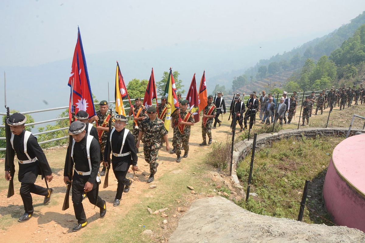 गोरखा–जितगढी एकीकरण पदयात्रा तनहुँ आइपुग्यो