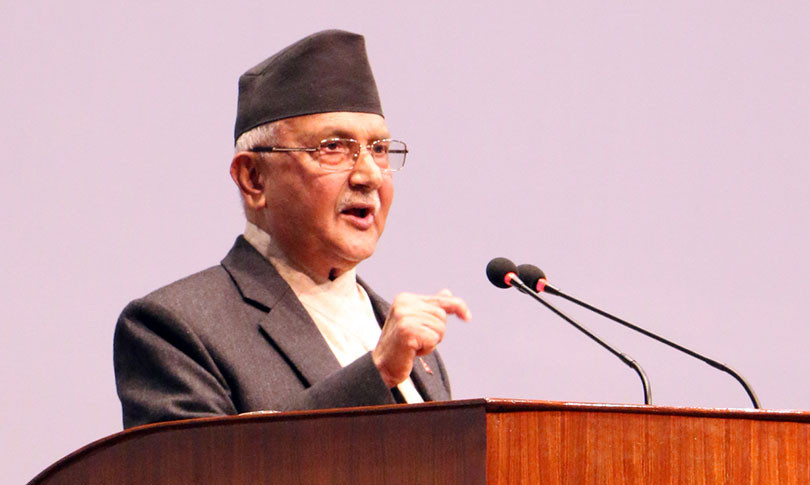 प्रधानमन्त्री ओलीले बैशाख २८ गते राष्ट्रिय सभामा नीति तथा कार्यक्रम बारे जवाफ दिने