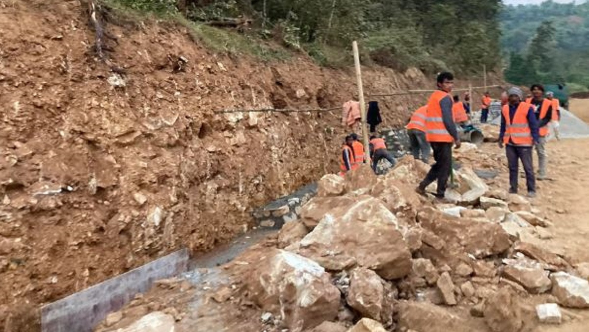 राष्ट्रिय गौरवको आयोजना कालीगण्डकी करिडोरमा धमाधम काम