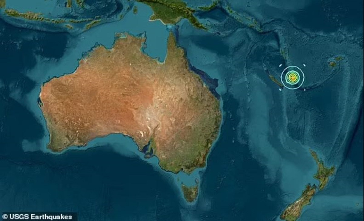दक्षिणी भानुआतुमा ७.१ म्याग्निच्युडको भूकम्प, चेतावनी जारी