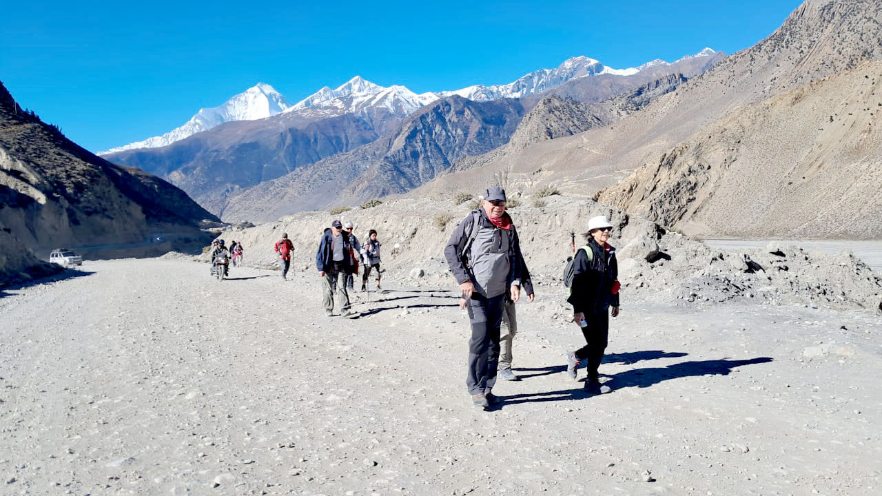 उपल्लो मुस्ताङमा पर्यटक बढे