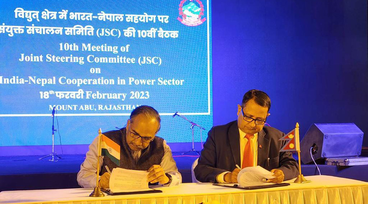 नेपाल–भारत ऊर्जा सचिवस्तरीय बैठक : प्रसारण लाइन र विद्युत् व्यापारमा महत्वपूर्ण सहमति