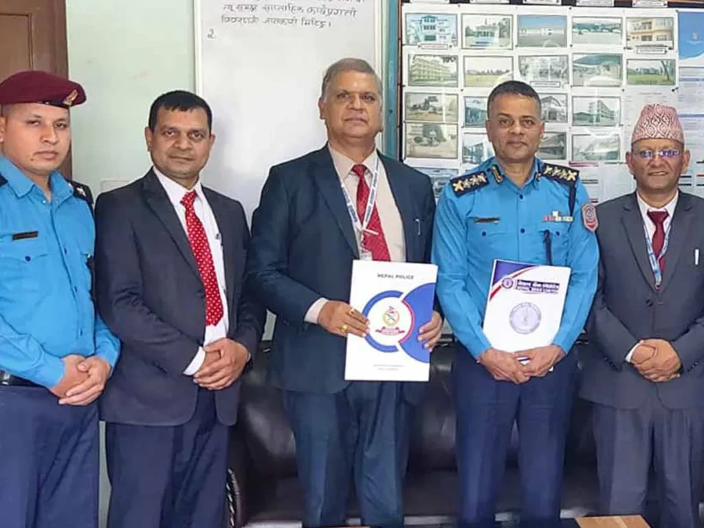 नेपाल बैंक र प्रहरीको कल्याण महाशाखाबीच बैंकिङ कारोबारसम्बन्धी सम्झौता