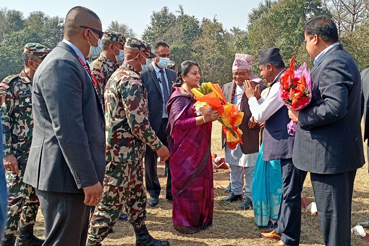 आयुर्वेद संसारकै साझा उपचार पद्धति : राष्ट्रपति