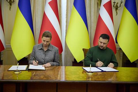 युक्रेन र डेनमार्कद्वारा सुरक्षा सहयोग सम्बन्धी सम्झौतामा हस्ताक्षर