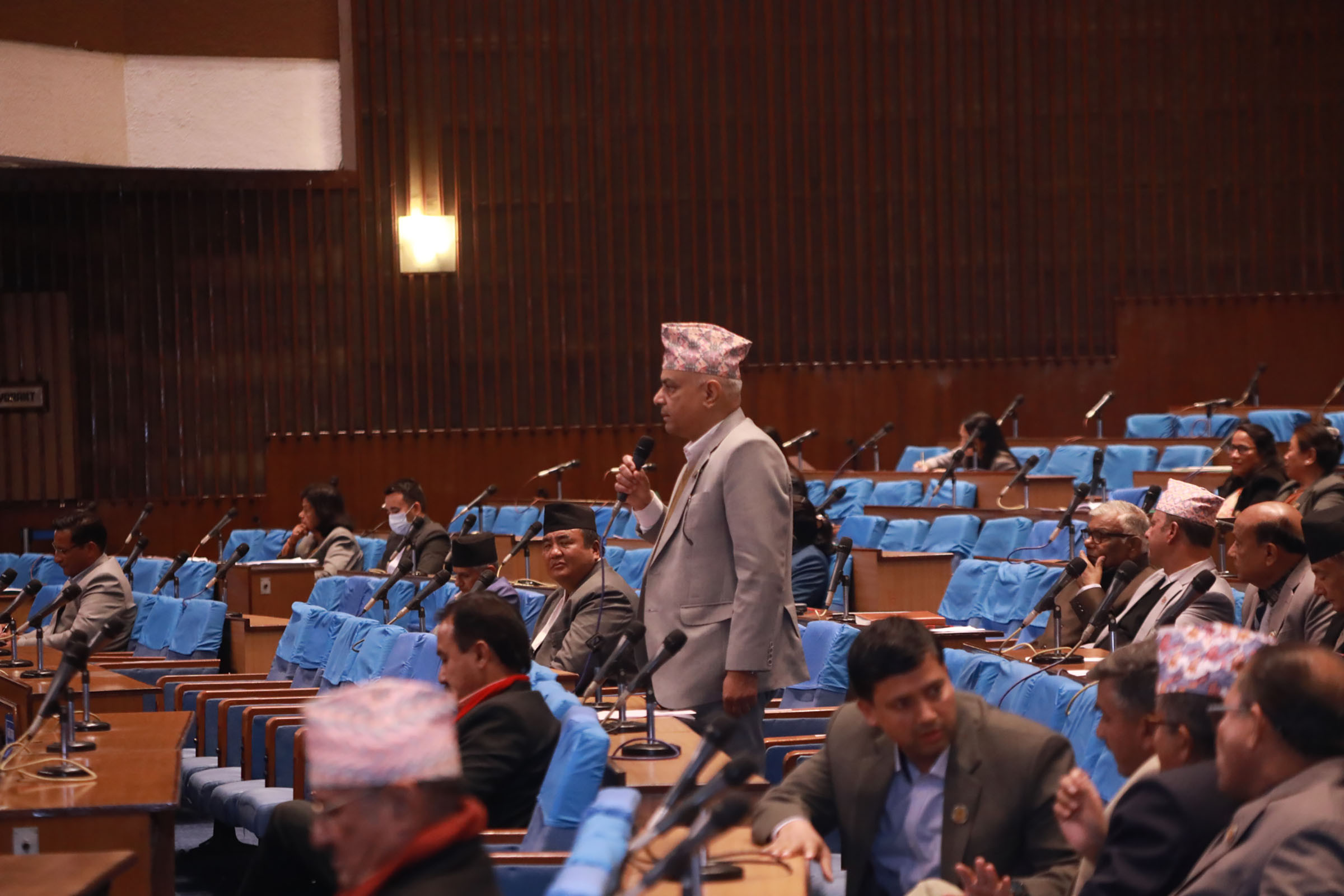 सदन अवरोधमा उत्रिएको रास्वपामाथि कांग्रेसले फर्कायो नैतिकताको अर्को झटारो