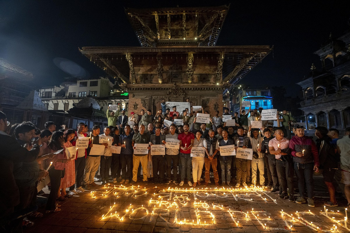 इजरायलमा ज्यान गुमाएका नेपालीको सम्झनामा दीप प्रज्ज्वलन [तस्बिरहरु]