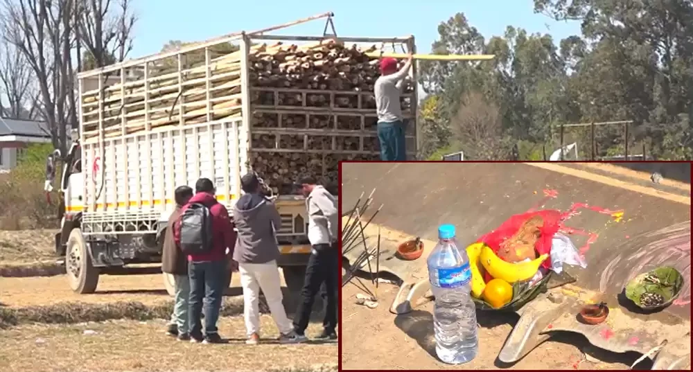 टियु क्रिकेट मैदानको प्यारापिट निर्माण सुरु, वैशाख २० गतेभित्र सक्ने