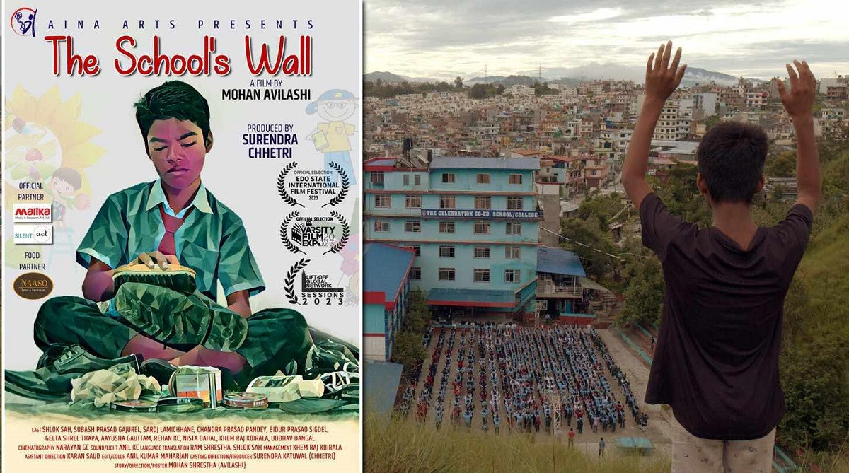 नेपाली लघुचलचित्र ‘द स्कुल वाल’ नाईजेरिया र जिम्वावेमा छनोट