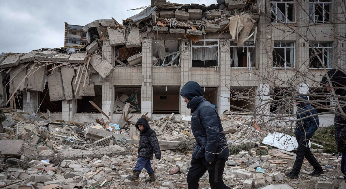 युद्धले युक्रेनमा १५० अर्ब डलरको प्रत्यक्ष क्षति