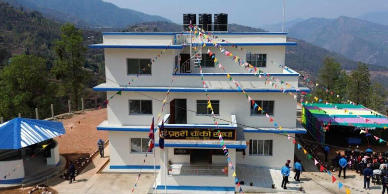 प्रहरी चौकी खार्पाको १२ वर्षपछि आफ्नै भवन