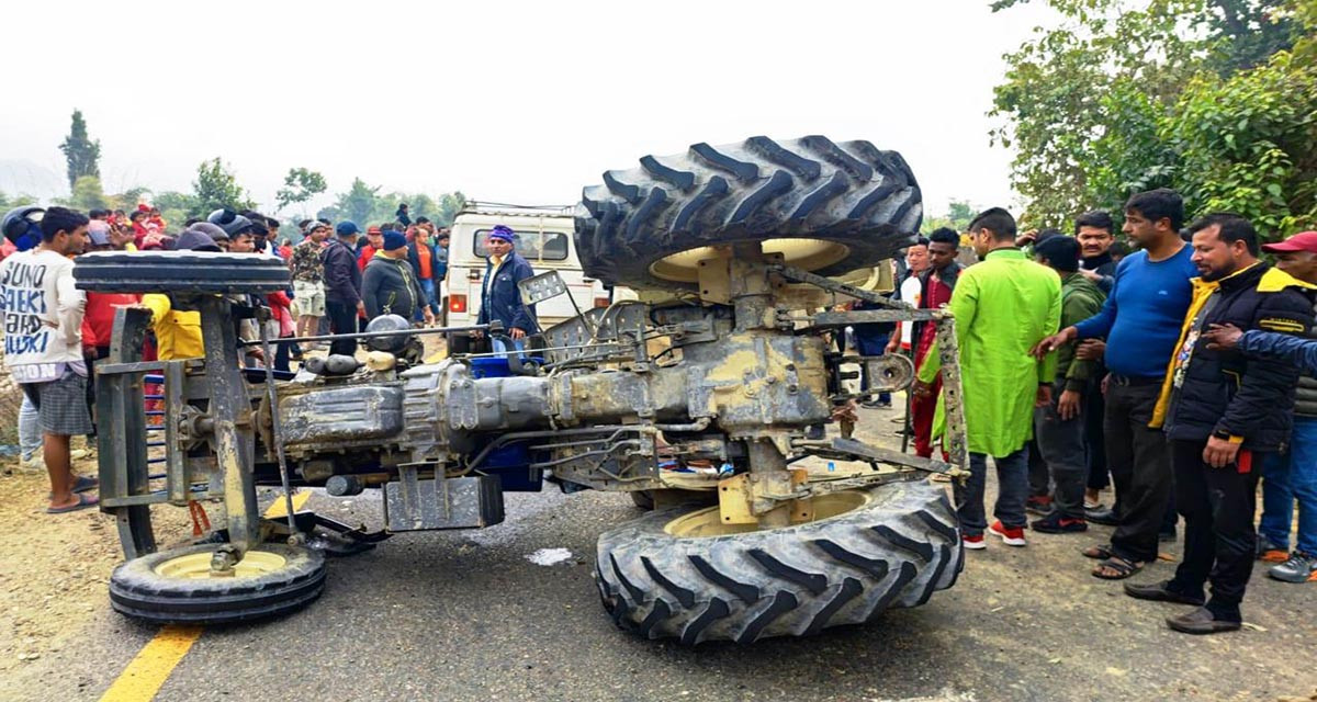 महोत्तरीमा छुट्टाछुट्टै दुर्घटनामा परी दुई जनाको मृत्यु, २८ घाइते