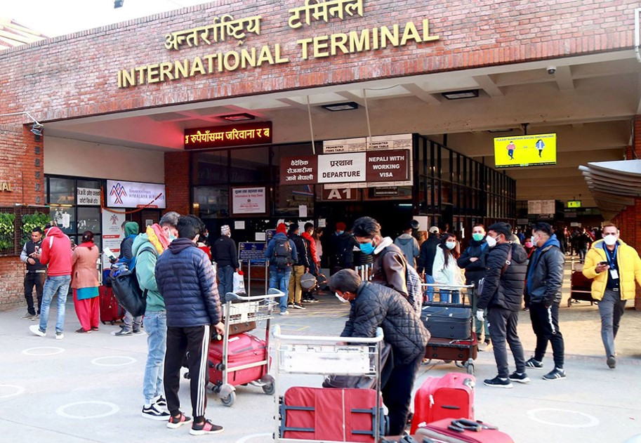 भिजिट भिसामा विदेश जान लागेका २४ जना महिलालाई विमानस्थलबाटै फर्काइयो