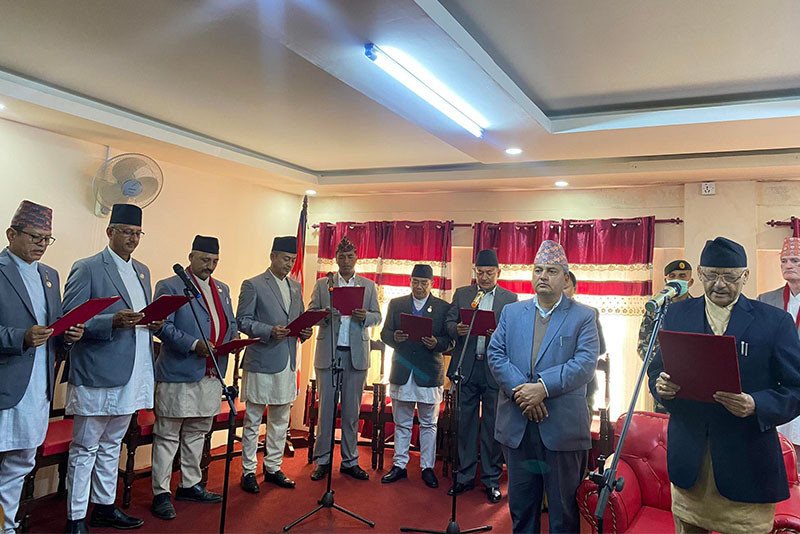 बाग्मतीमा मन्त्रिपरिषद् विस्तार