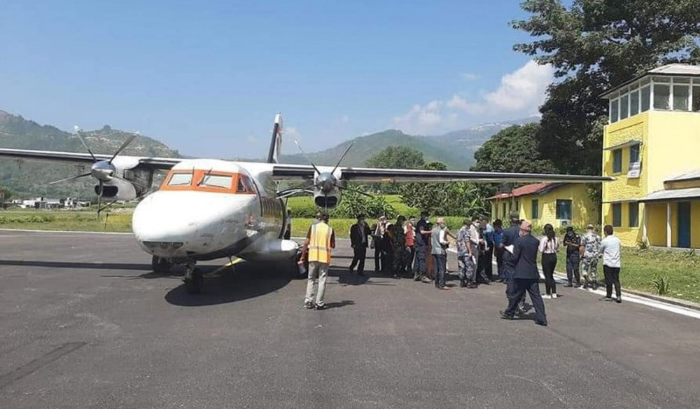 टरिगाउँमा आजदेखि सीता एयरले उडान भर्दै