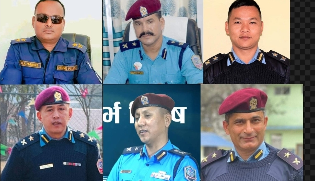 नेपाल प्रहरीका १० डीएसपीको सरुवा, को कहाँ पुगे?