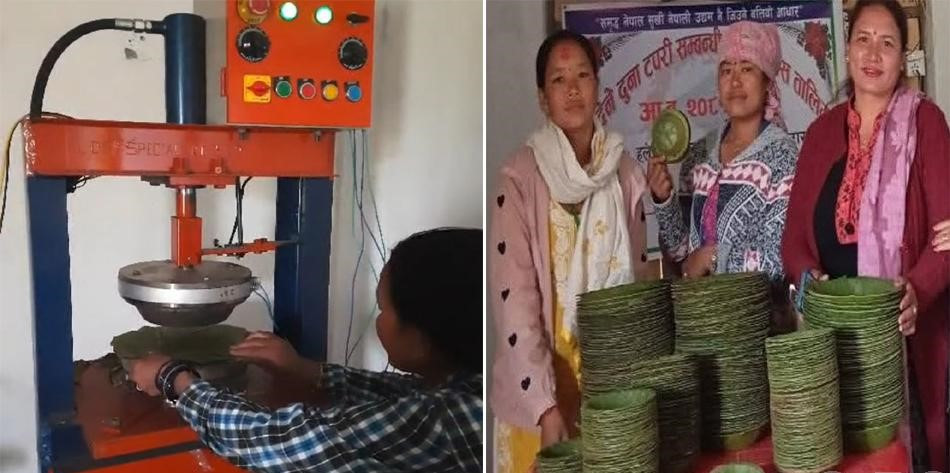 दिक्तेल बाम्राङ र हलेसीको च्यास्मिटारमा दुना–टपरी उद्योग
