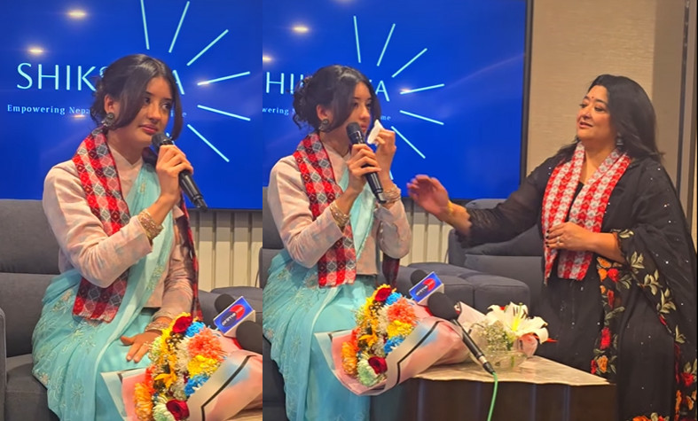 नेपालमा छोरी कलशलाई चिनाउँदैछिन् एक बेलाकी नेपालकी चर्चित अभिनेत्री जल शाह