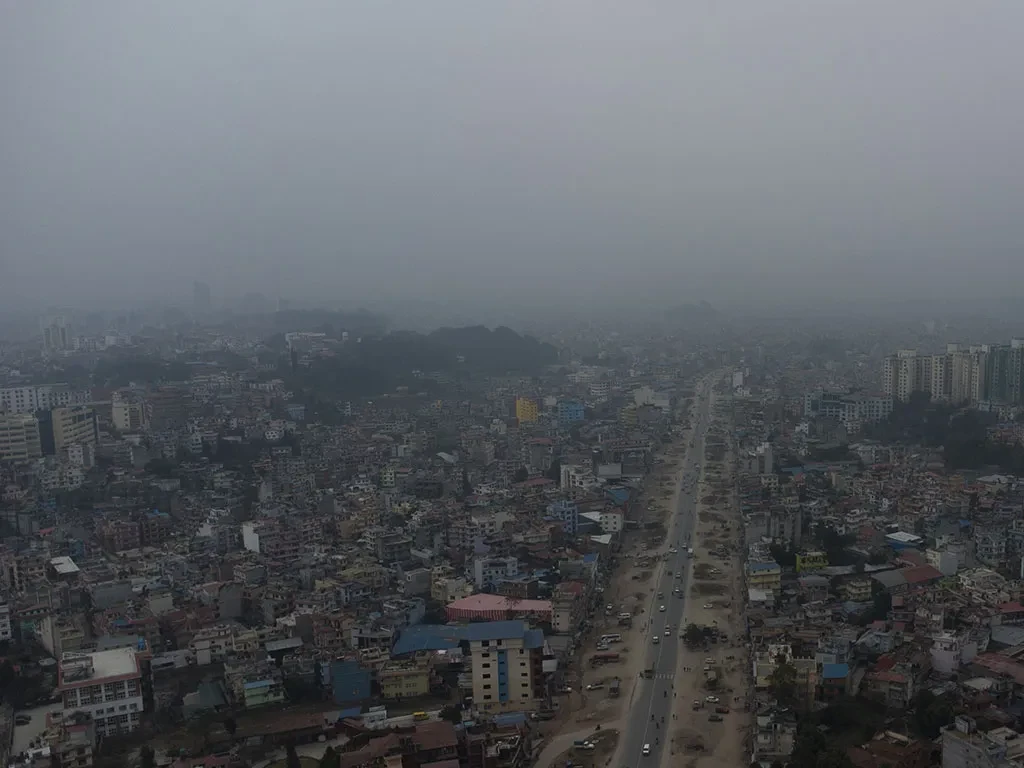 काठमाडौं उपत्यकामा वायु प्रदूषण बढ्दो