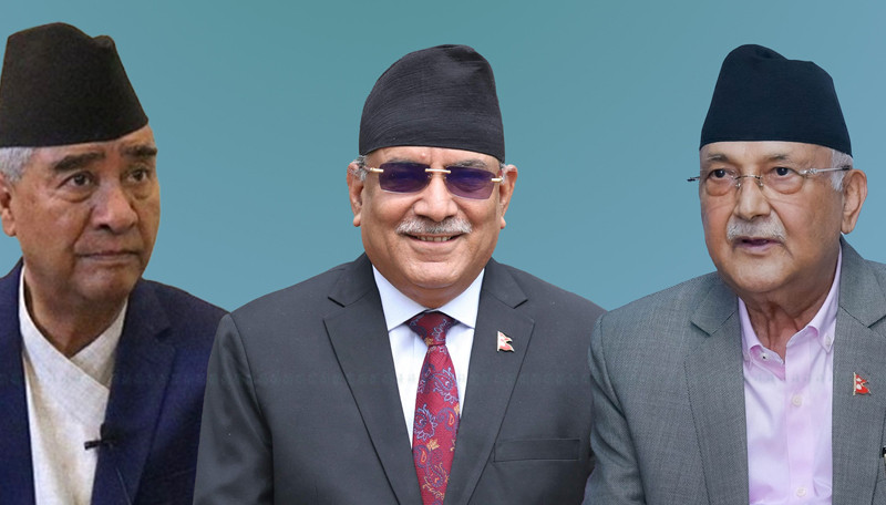 गभर्नर नियुक्ति विवादमा अल्झिए प्रधानमन्त्री ओली र देउवा, प्रचण्ड हिँडेको हिँडै