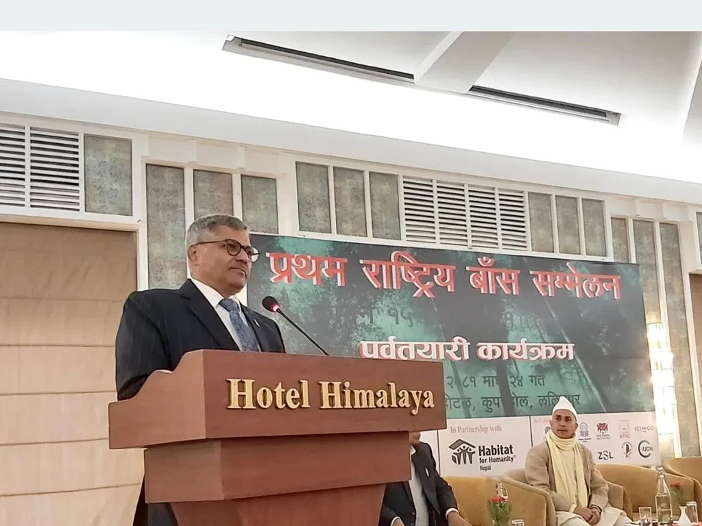 बाँस सम्मेलनले हरित अर्थतन्त्रको प्रवर्द्धन गर्न सहयोग पुर्‍याउँछ : गभर्नर अधिकारी