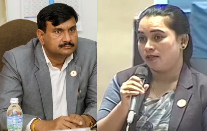 संसदको सामाजिक समिति सभापति साहमाथि सांसद मियाँद्वारा ‘माइक’ प्रहार, कारण सामान्य