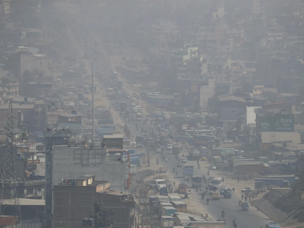 काठमाडौँ उपत्यका विश्वको पहिलो प्रदूषित सहरमा सूचीकृत