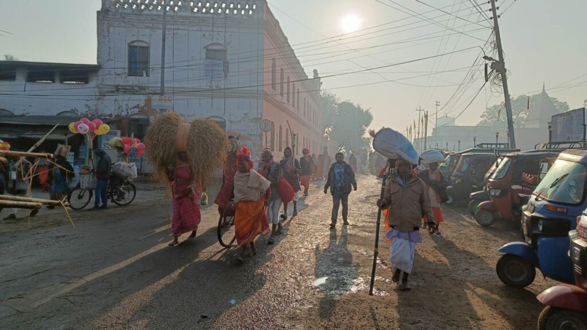 मिथिला माध्यमिकी परिक्रमा मटिहानी पुग्यो