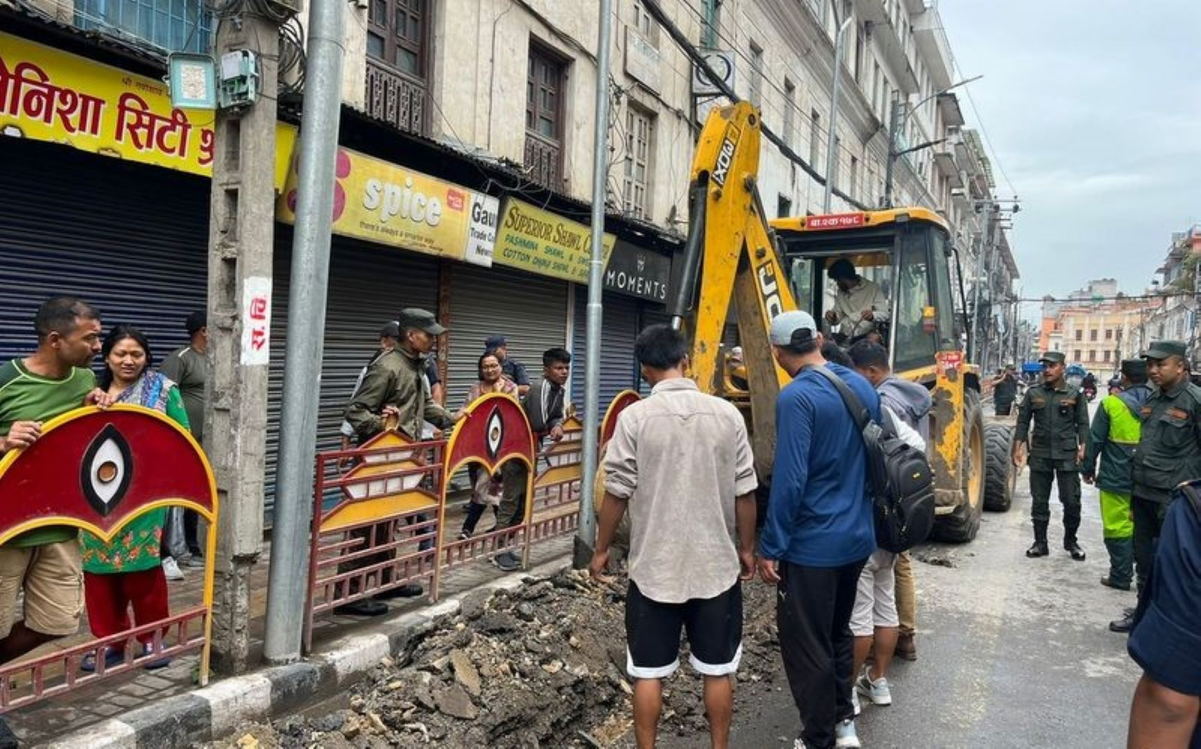 न्यूरोडको सडकपेटी बिस्तार रोकिन्न, यस्तो छ महानगरले तयार पारेको क्षेत्र