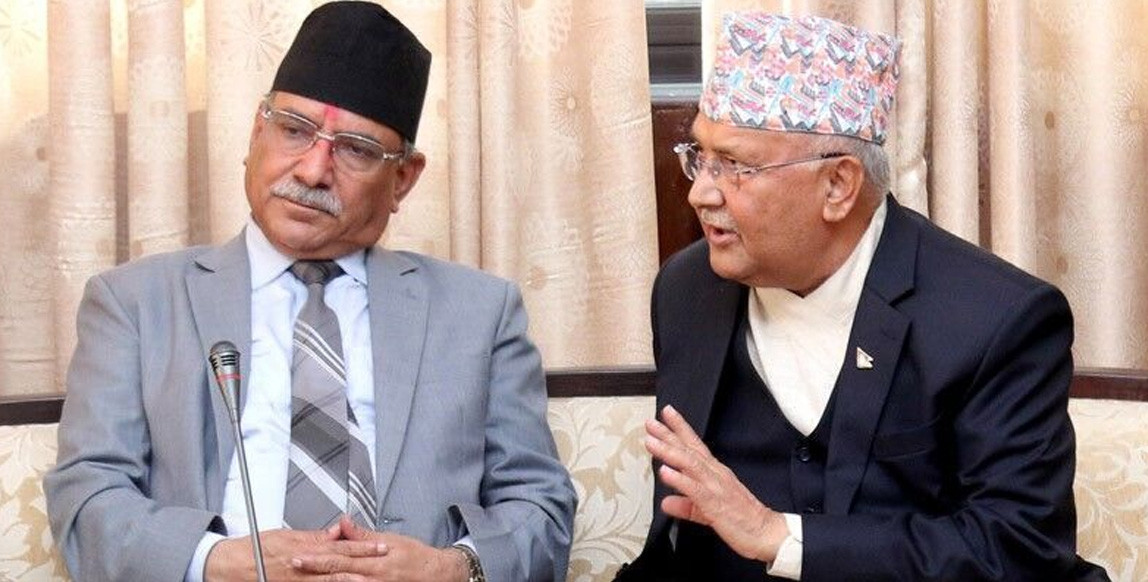 प्रचण्डलाई जिल्ल पार्दै चीनअघि भारत भ्रमणमा जाँदैछन् प्रधानमन्त्री ओली