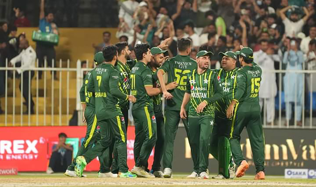 अन्तिम ट्वान्टी–२० मा पाकिस्तान ६६ रनले विजयी