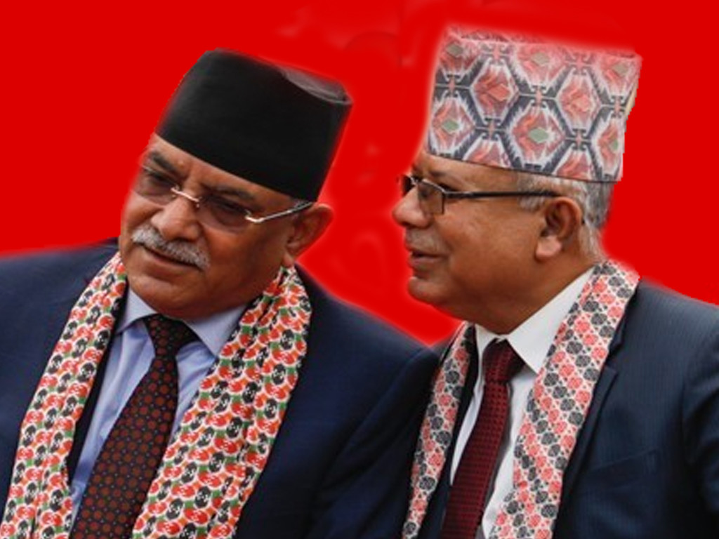 संसद् गतिरोध हटाउन प्रचण्ड-नेपाल सहमति: दुई बुँदे प्रस्तावमा एकमत
