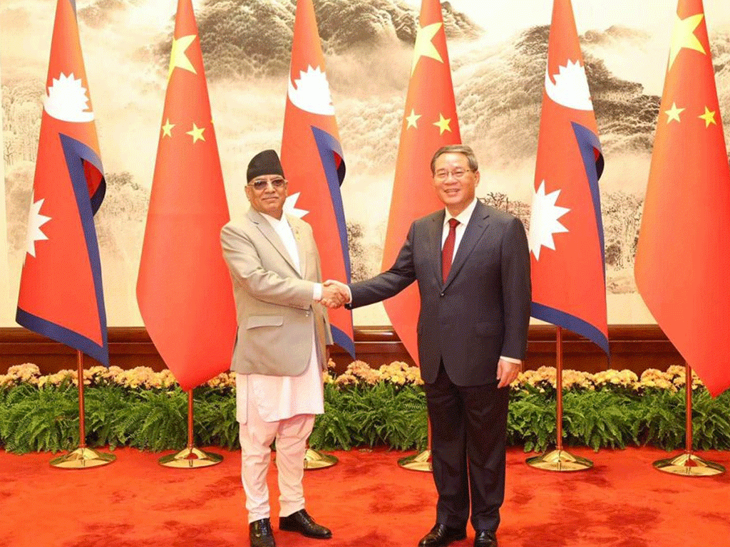 नेपाल र चीनबीच १३ बुँदे सम्झौतामा हस्ताक्षर