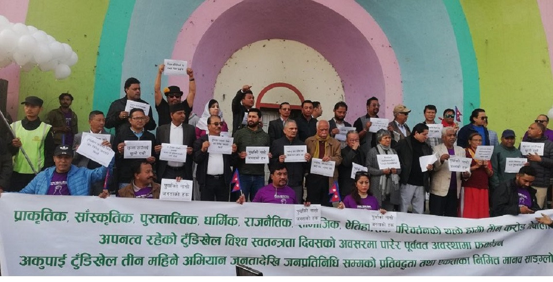 काठमाडौंका मेयर बालेनको तयारीविरुद्ध पूर्वप्रधानमन्त्री बाबुरामसँगै उभिए रवि लामिछाने