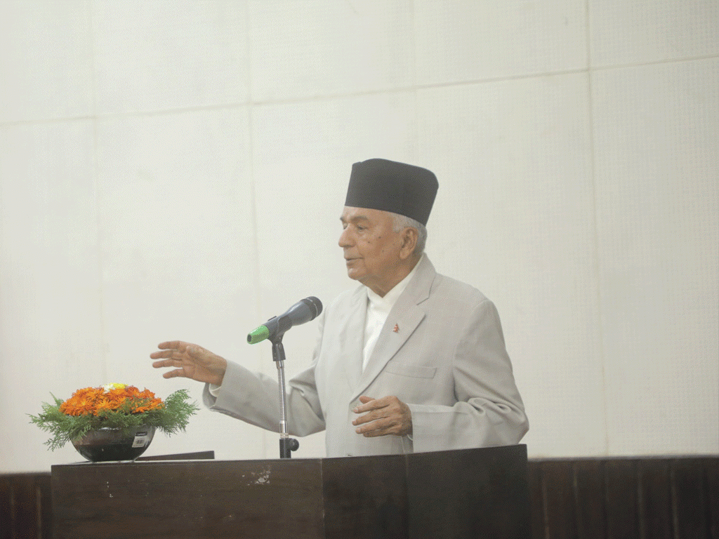 निष्पक्ष, स्वतन्त्र र सबल प्रेसले मात्रै लोकतन्त्रलाई मजबुत बनाउँछ : राष्ट्रपति पौडेल