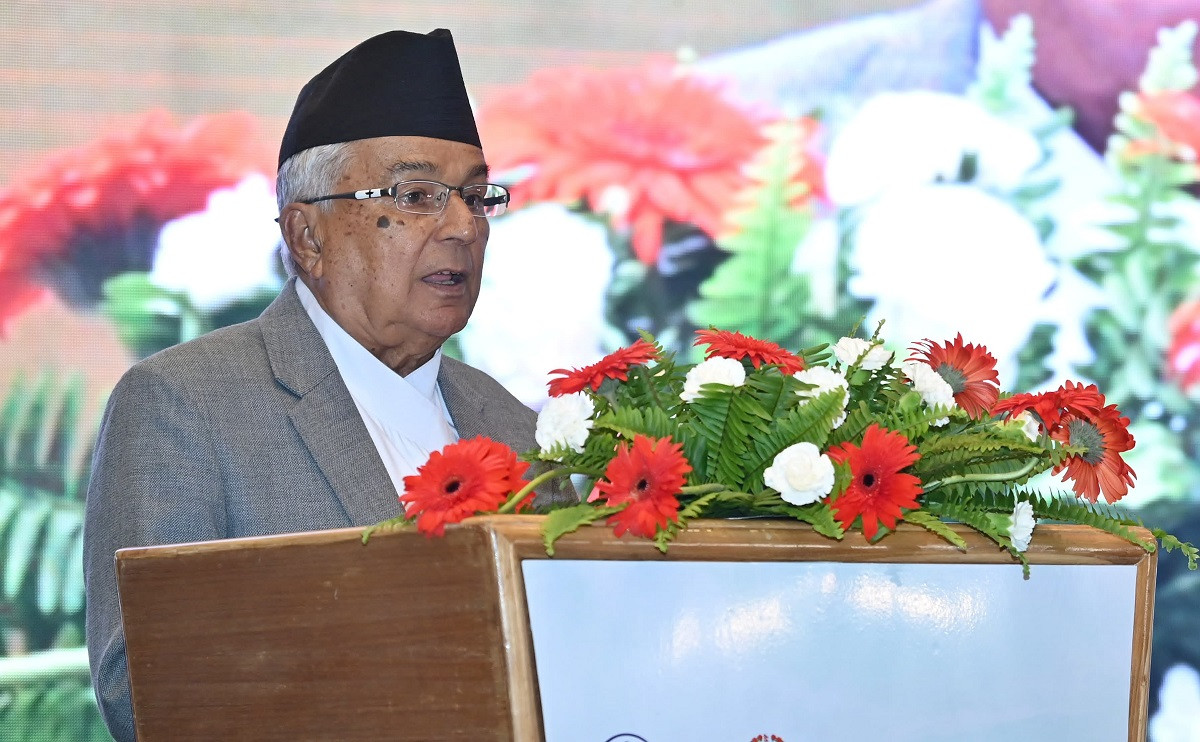 अहिले विश्वको मुख्य समस्या नै जलवायु परिवर्तन हो : राष्ट्रपति पौडेल