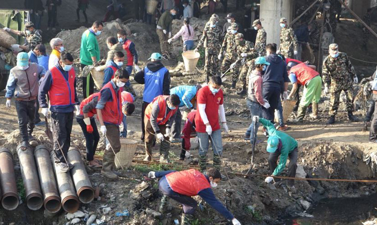 राष्ट्रका लागि दुई घण्टे अभियान सुरु